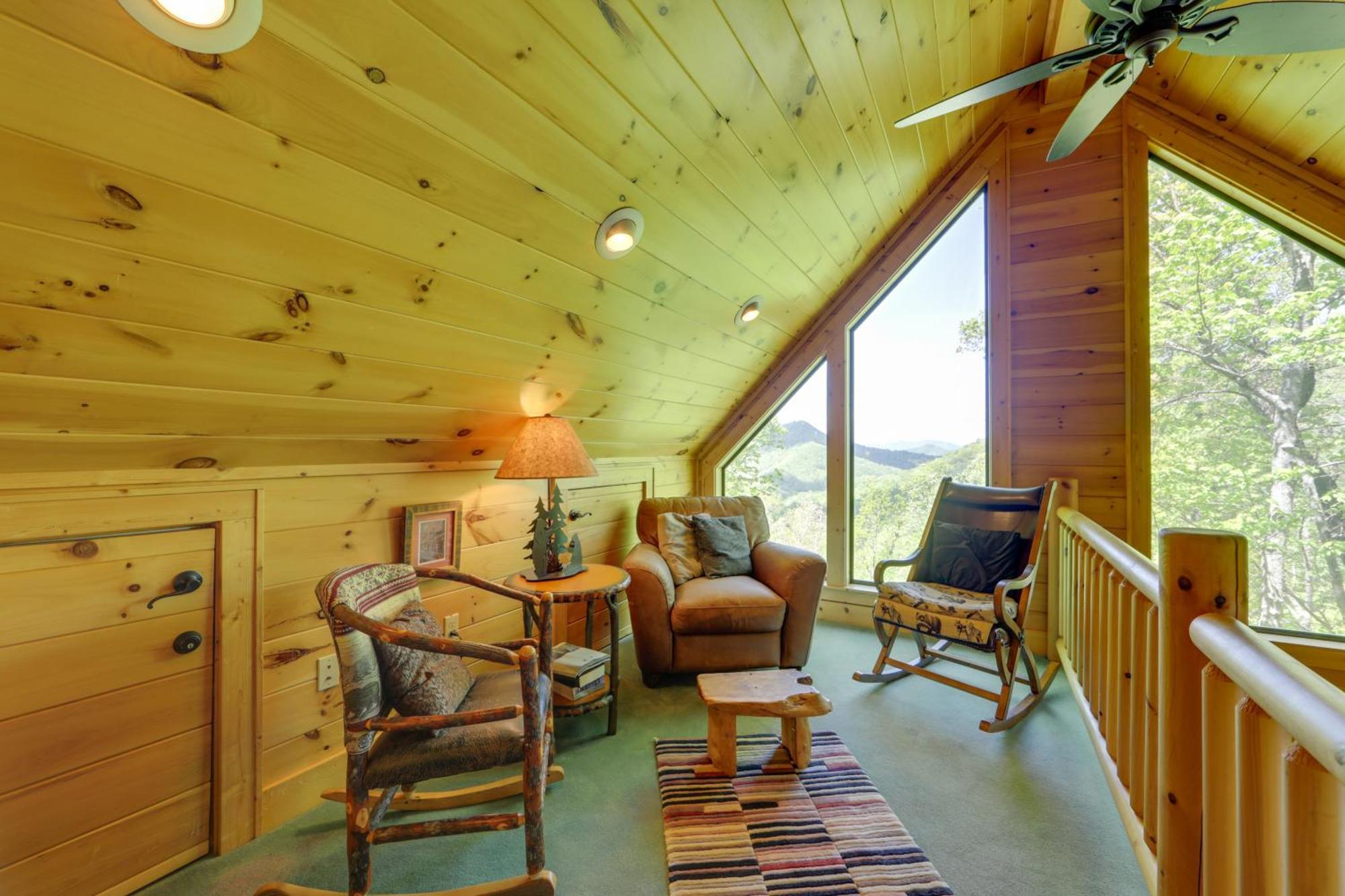 Bryson City Cabin With Hot Tub And Mountain Views! Экстерьер фото