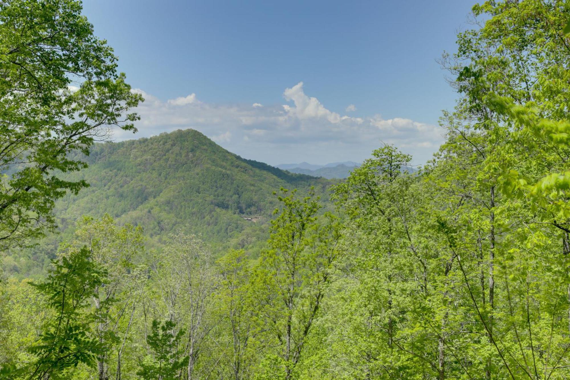 Bryson City Cabin With Hot Tub And Mountain Views! Экстерьер фото