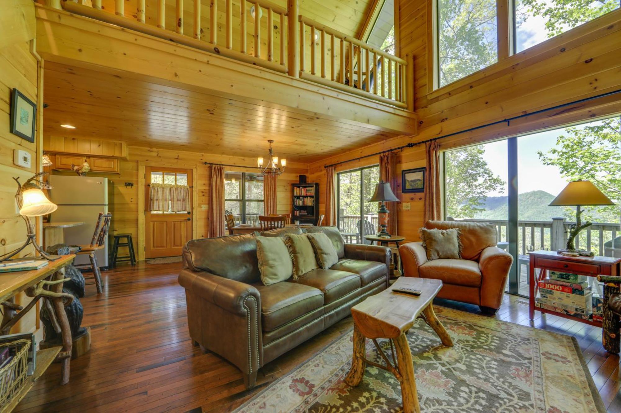 Bryson City Cabin With Hot Tub And Mountain Views! Экстерьер фото