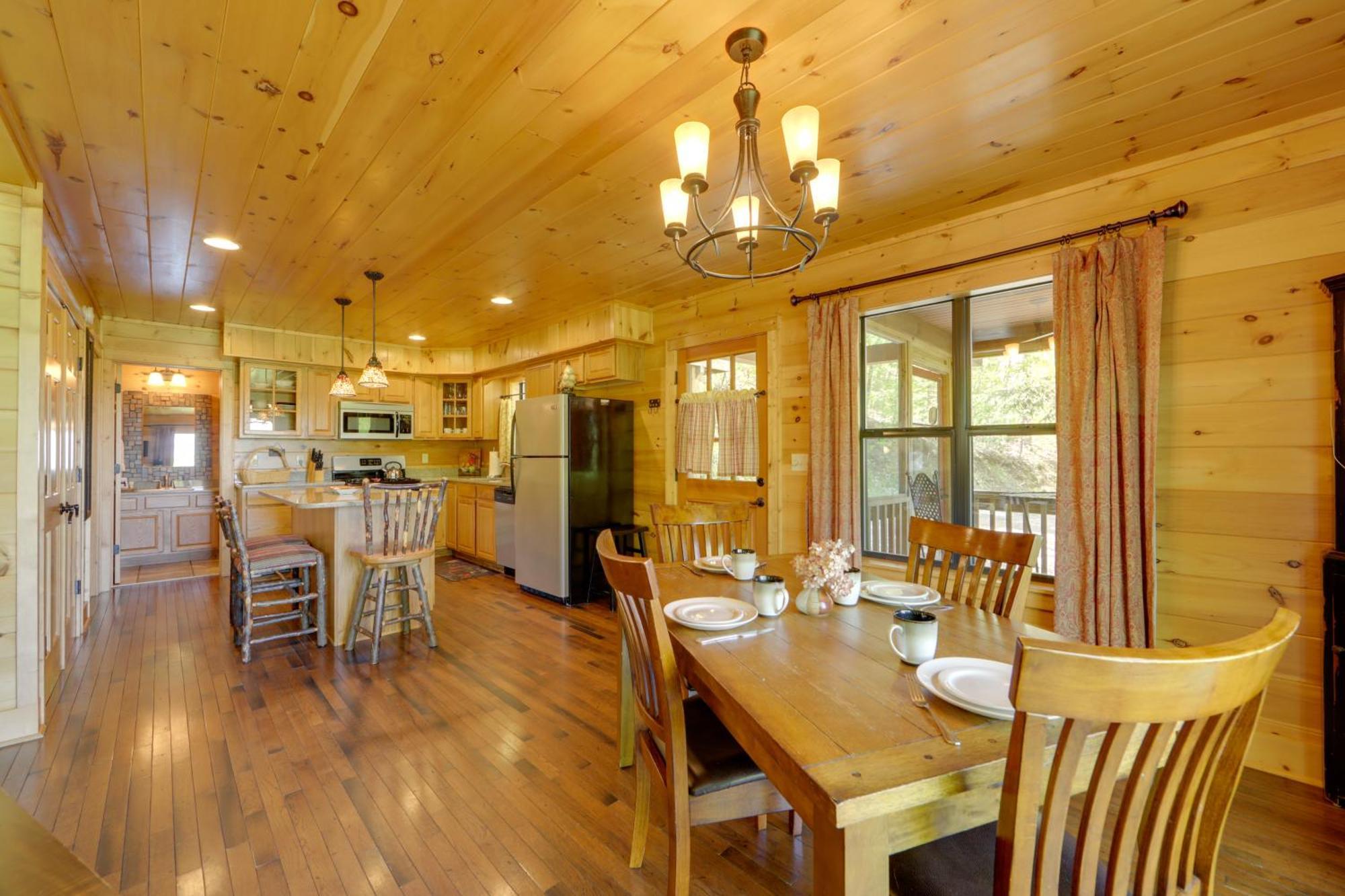 Bryson City Cabin With Hot Tub And Mountain Views! Экстерьер фото